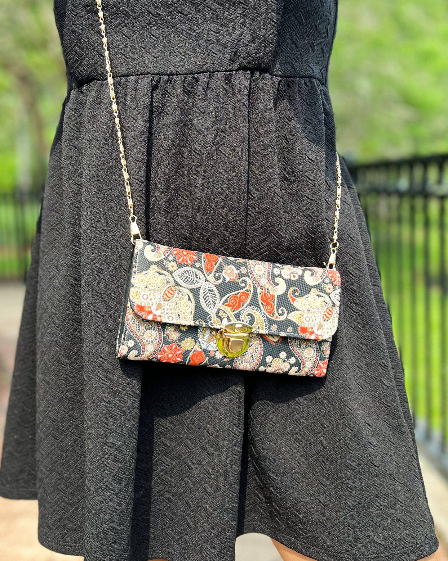 Boho Crossbody Bag, Small Evening Bag