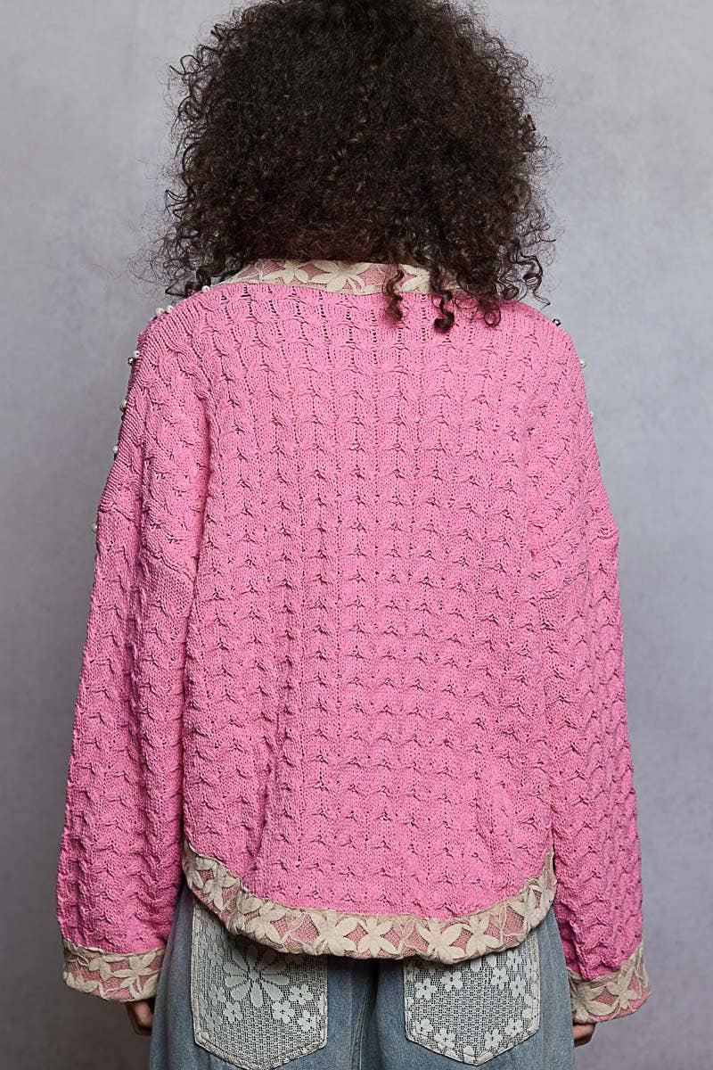 Sweet Magnolia Pearl Cardigan