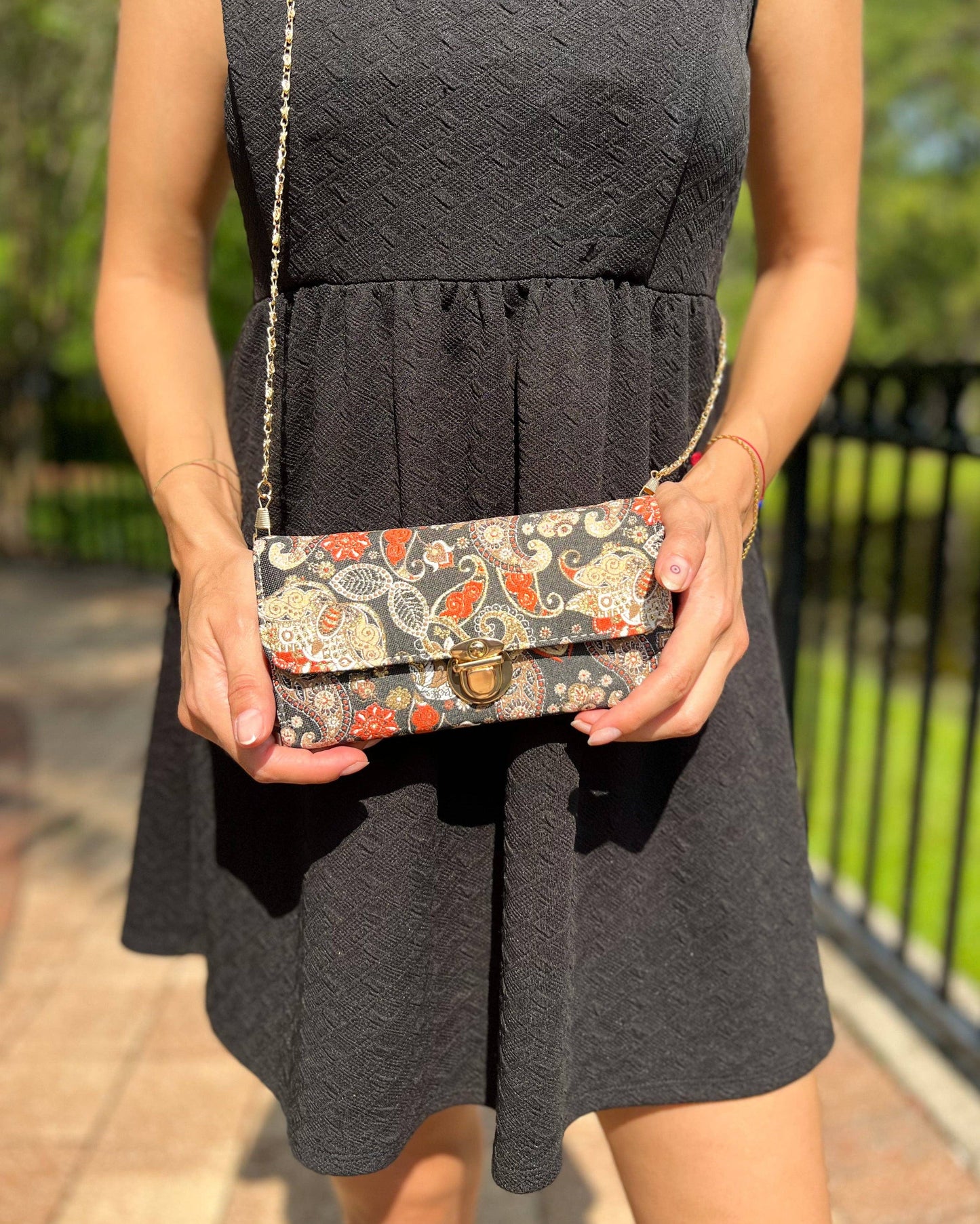 Boho Crossbody Bag, Small Evening Bag