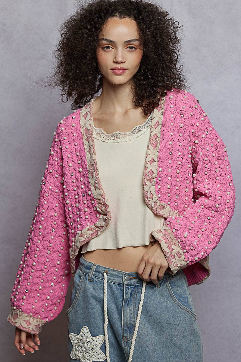 Sweet Magnolia Pearl Cardigan