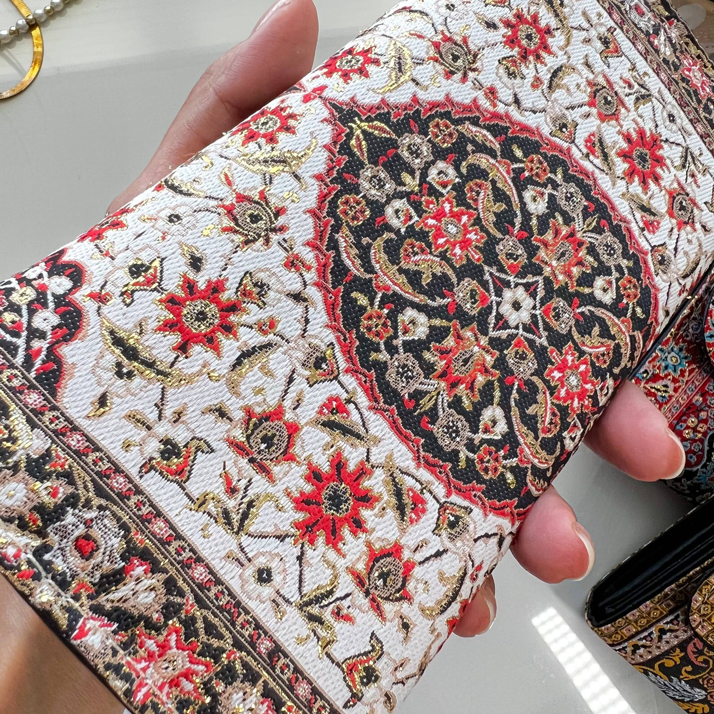 Boho Wallet for Women, Handcrafted Vegan Wallet WomeN