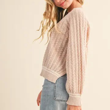 Sweet and Split Sweater