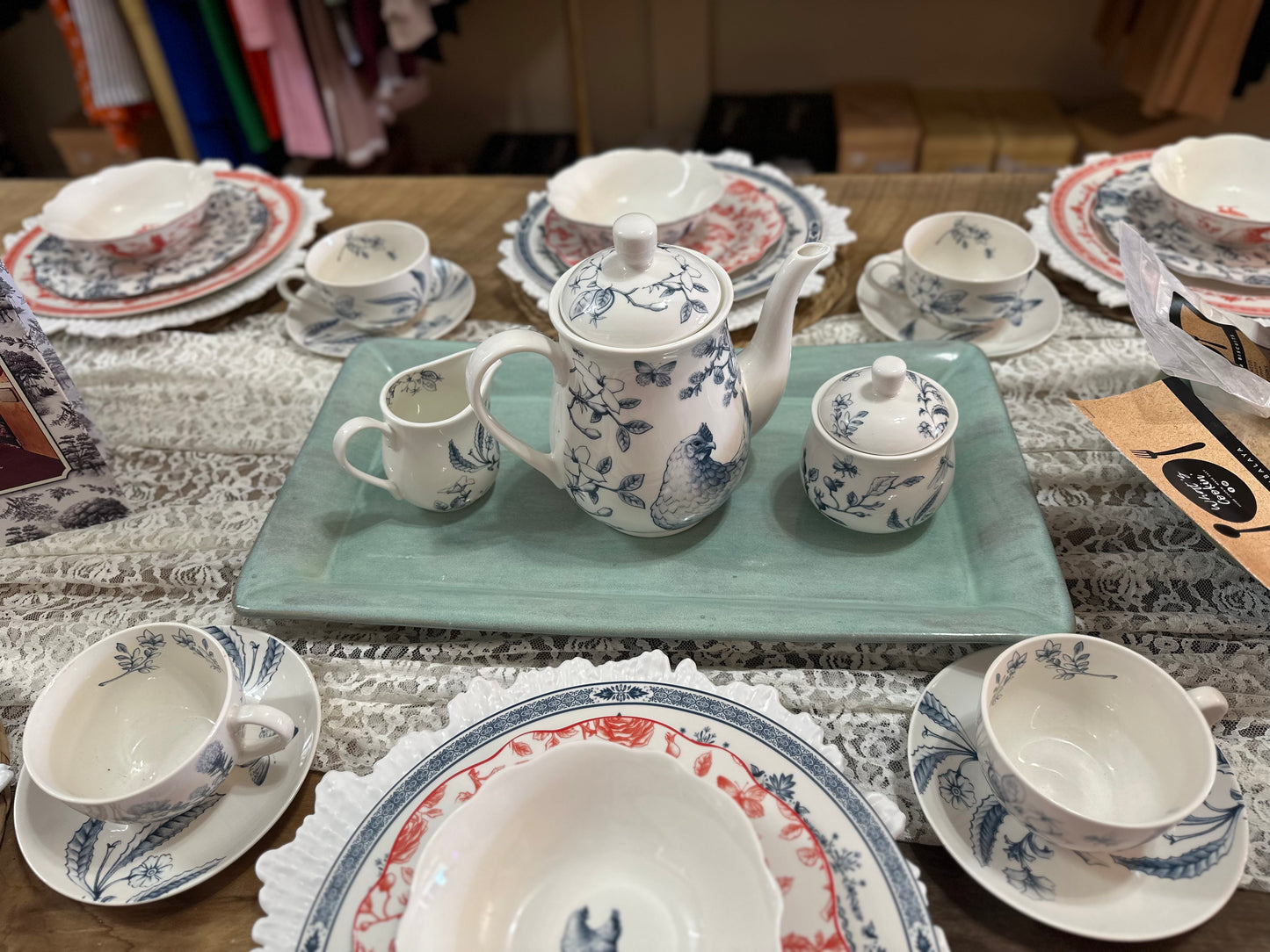 Tea set china