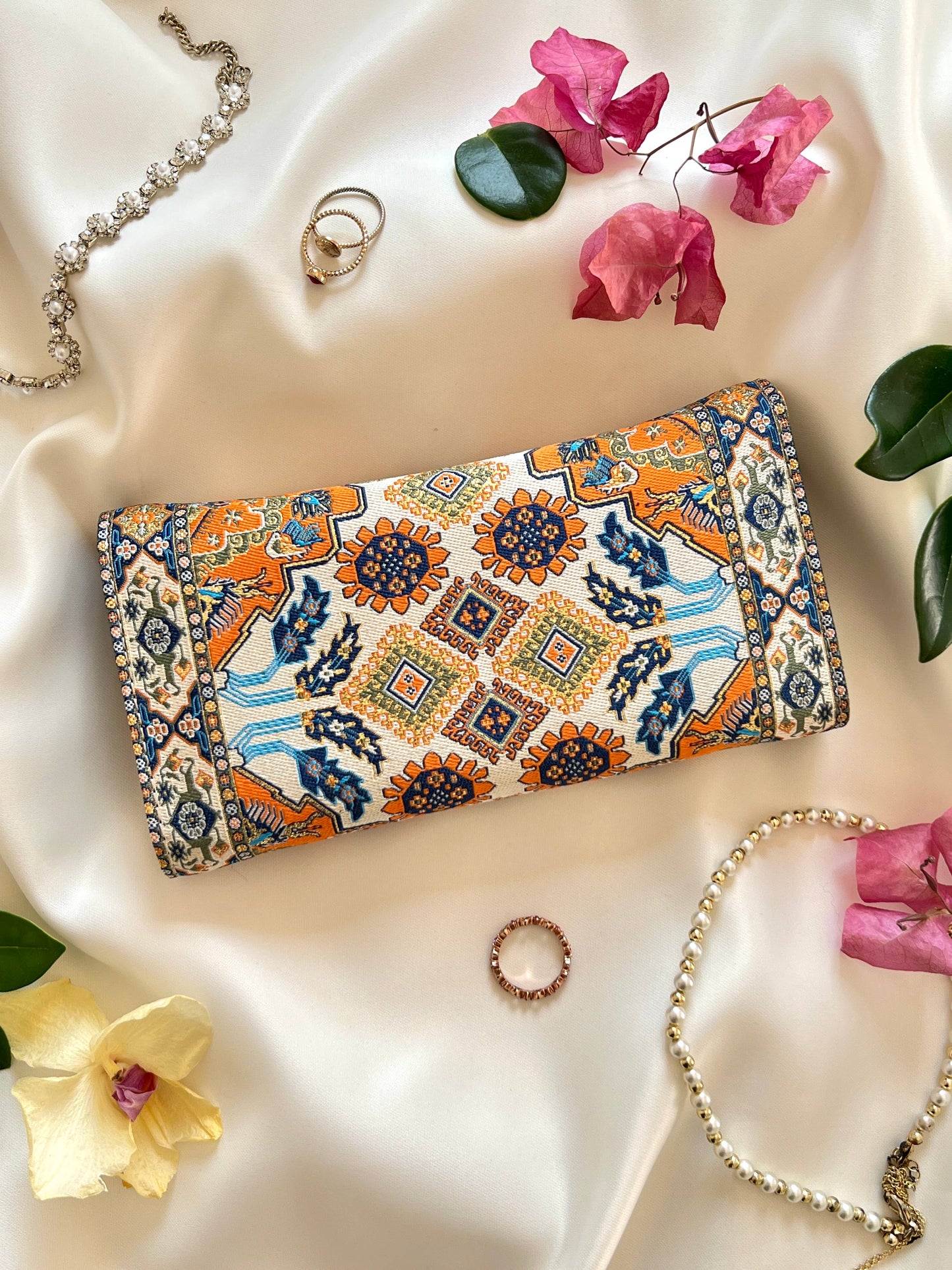 Handmade Vegan Wallet, Rug Design Wallet, Boho Wallet