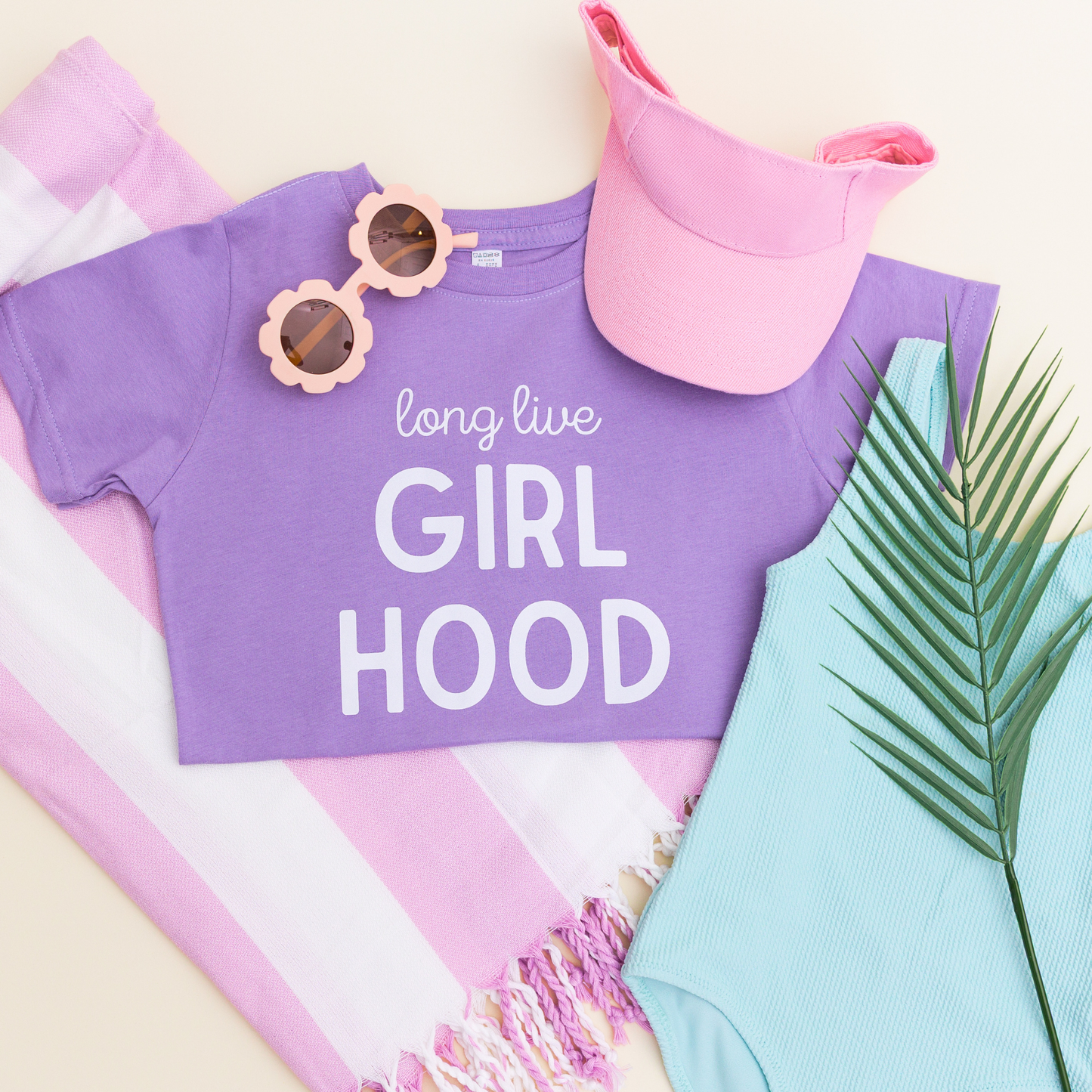 Long Live Girl Hood Beach and Summer Shirt Kid and Toddler