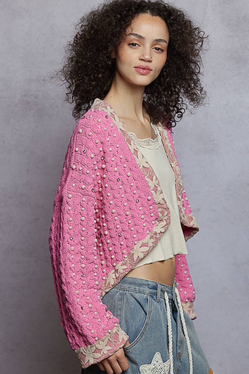 Sweet Magnolia Pearl Cardigan