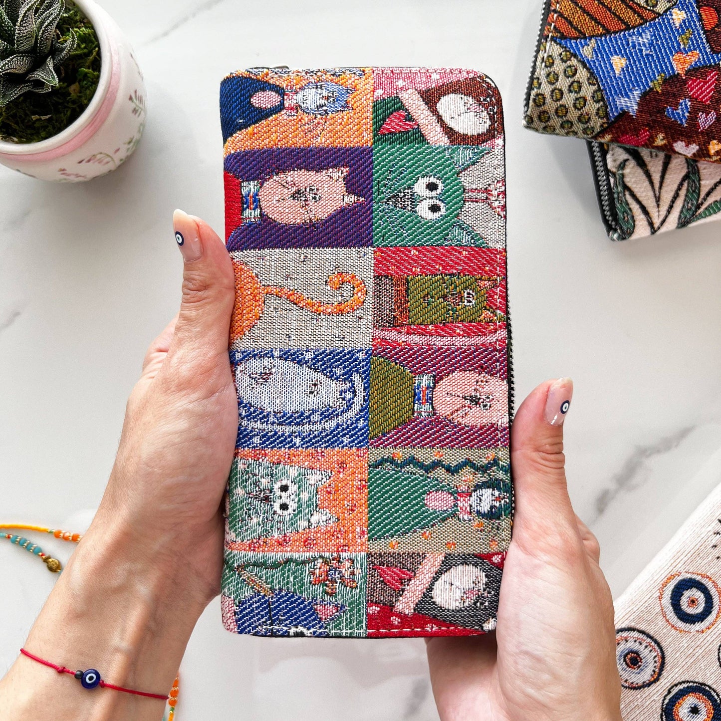 Cute Wallet for Women, Cat Lover Gift