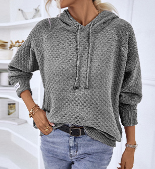 Pullover Casual Hooded Sweater