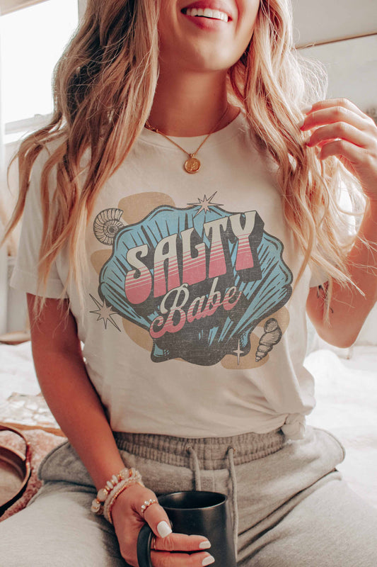 SALTY BABE GRAPHIC TEE