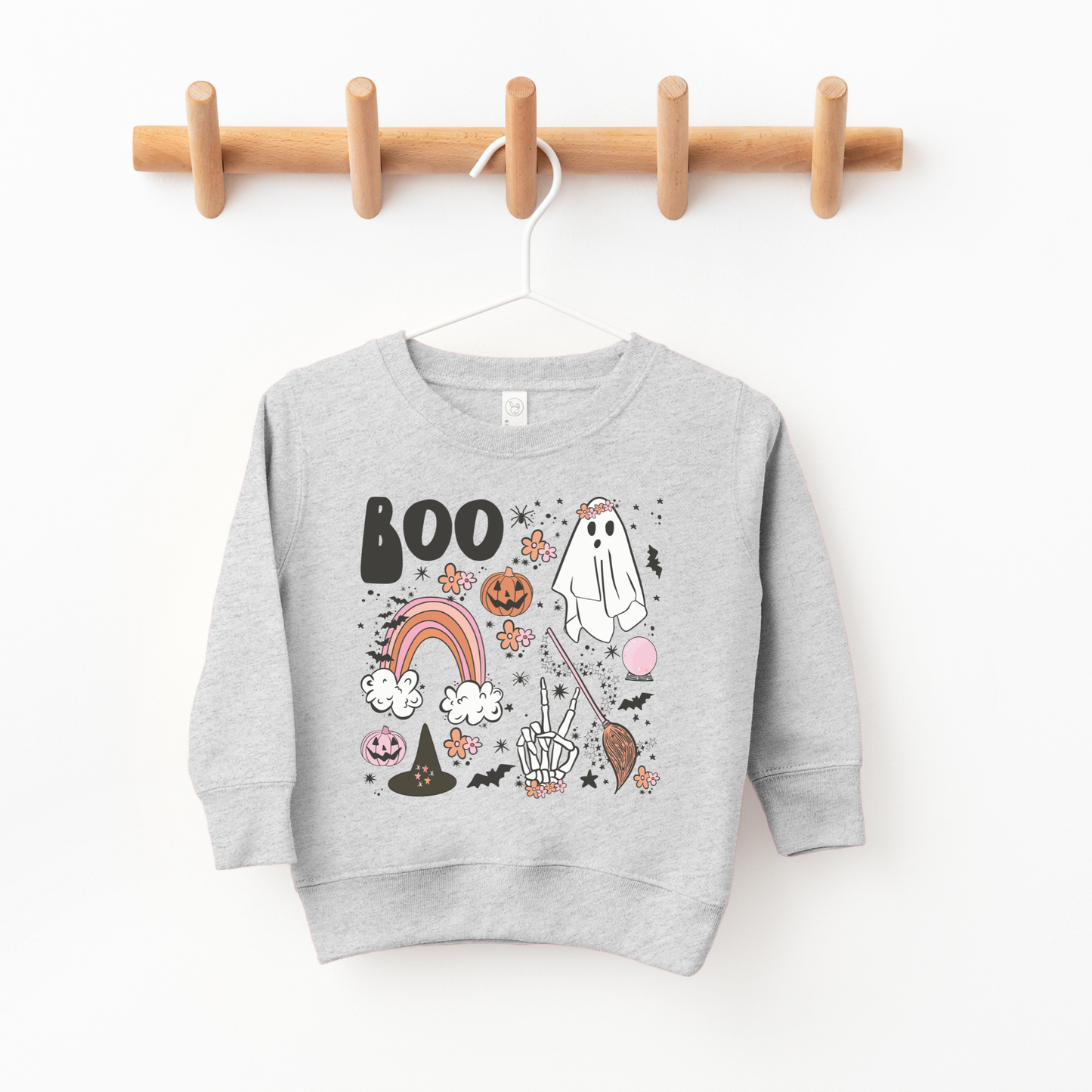 Halloween Favorites Spooky Boo Toddler and Youth Sweatshirt