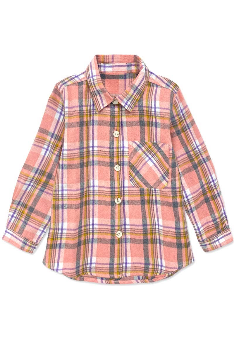 Pretty in Plaid Kids Top