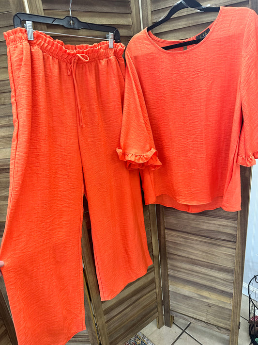 CiCi linen pants plus