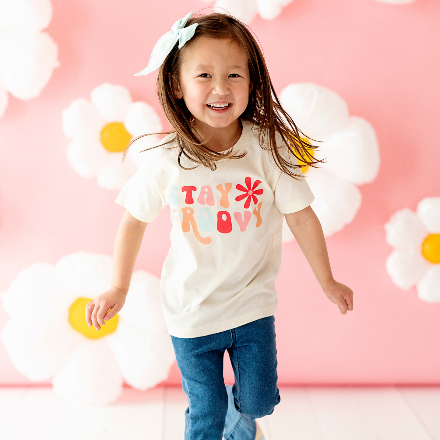 Stay Groovy Retro Style Toddler and Youth Shirt
