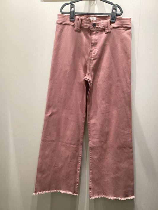 Blush Wide Leg Kids Jeans