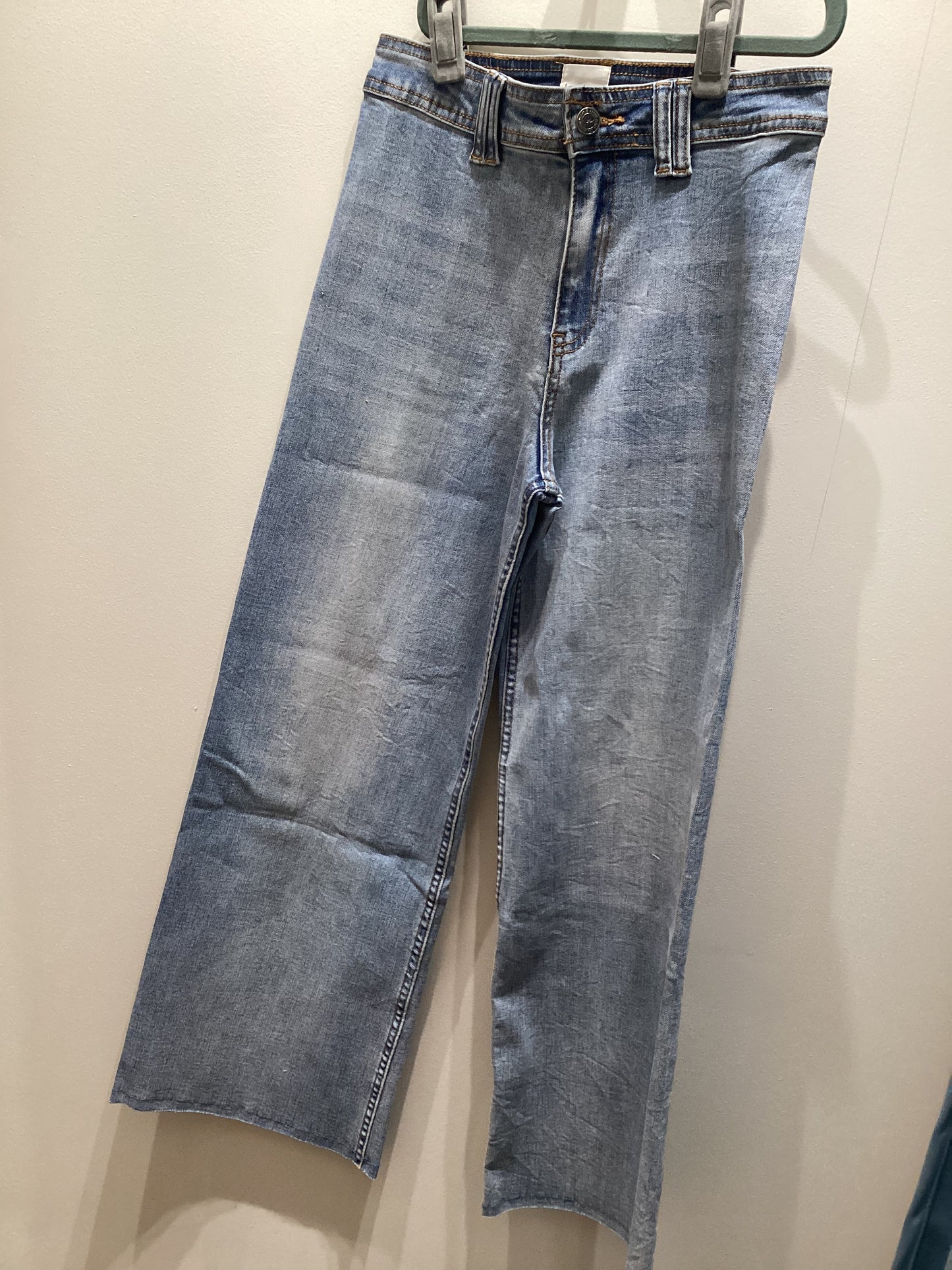 Denim Wide Leg Kids Jeans