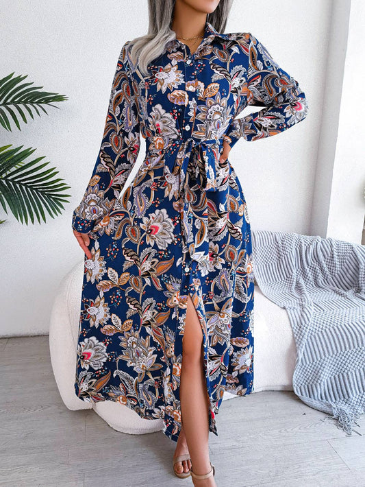 Beatrice Vintage Floral Maxi Dress