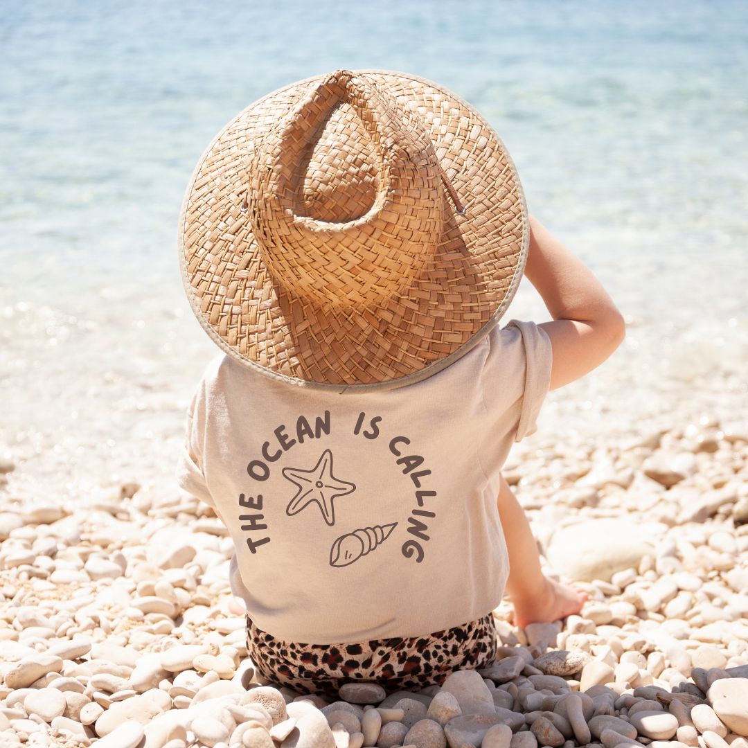 The Ocean is Calling Seashells Beach and Summer Shirt