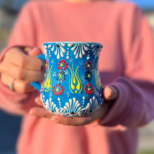 Handmade Ceramic Mug, Cute Kitchen Decor, Coffee Mug