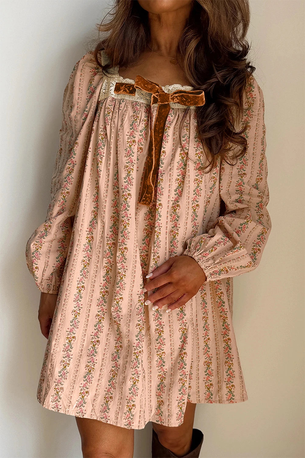 Harper Floral L/S Dress