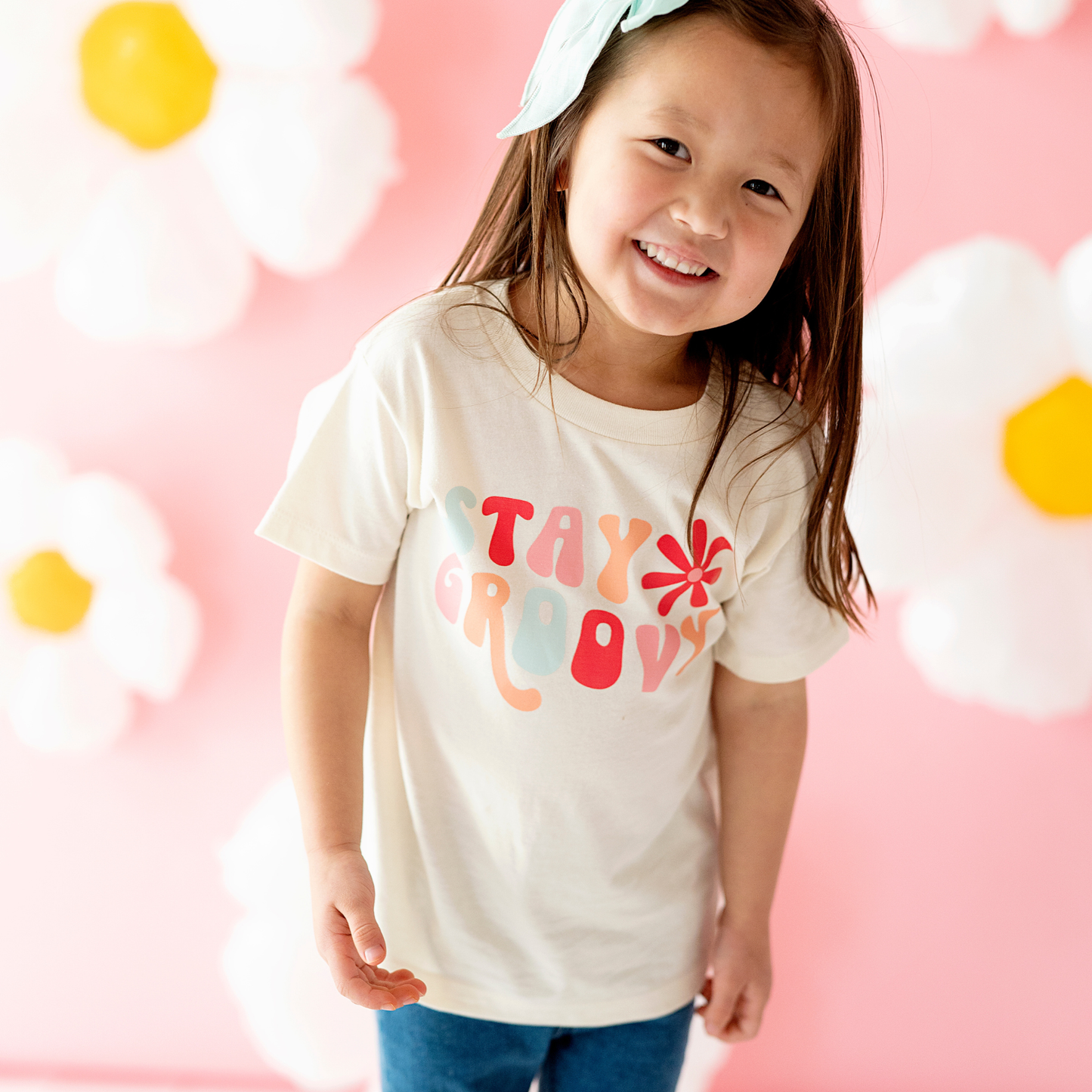 Stay Groovy Retro Style Toddler and Youth Shirt