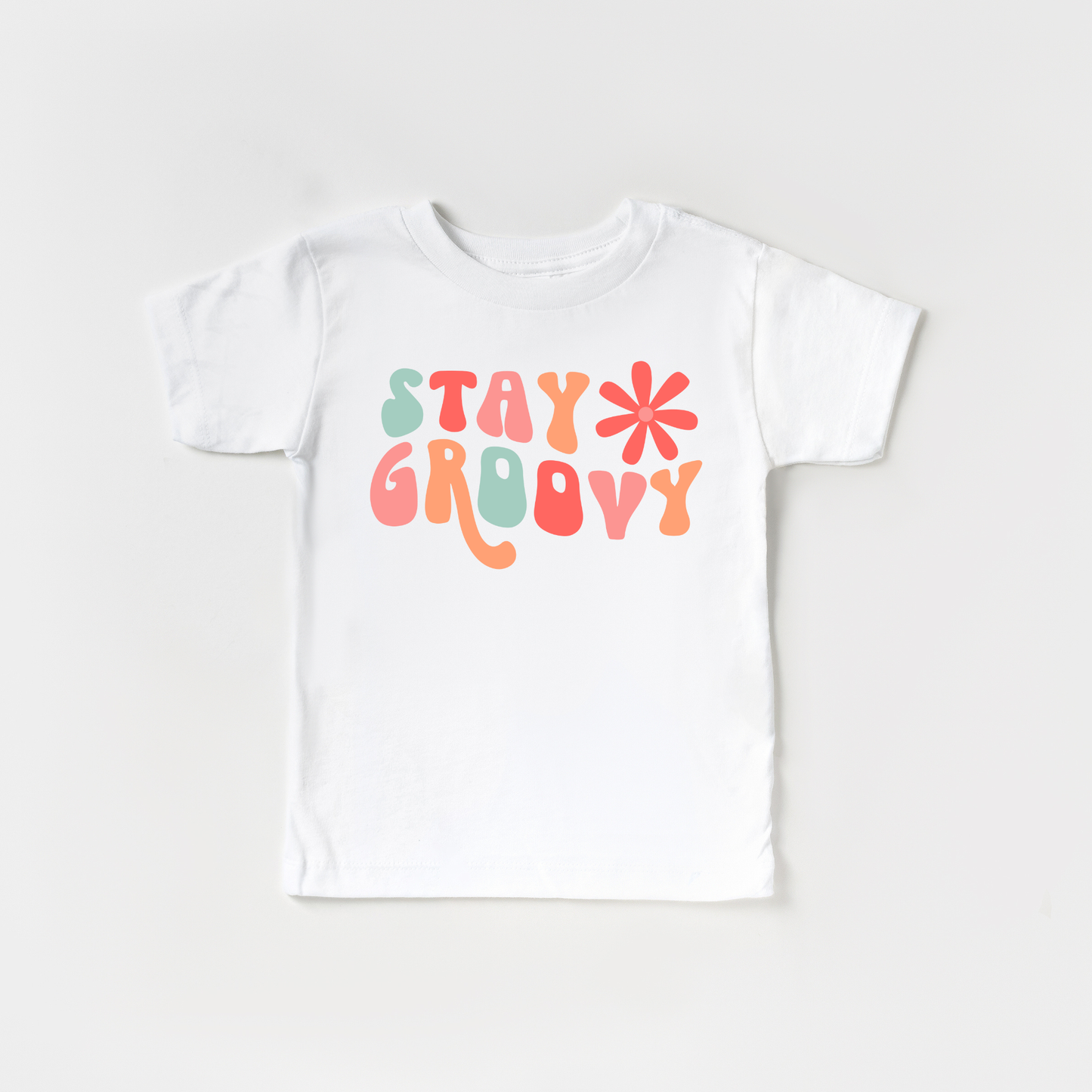 Stay Groovy Retro Style Toddler and Youth Shirt