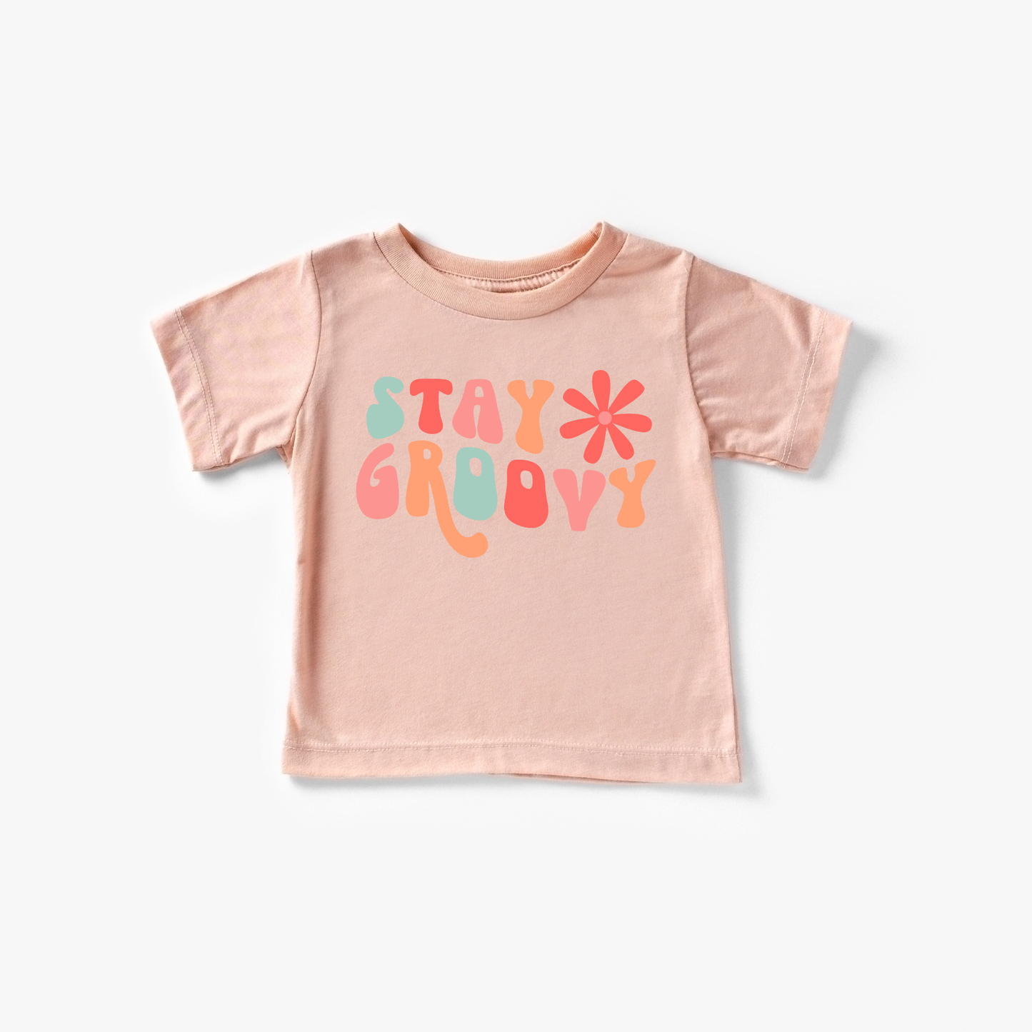Stay Groovy Retro Style Toddler and Youth Shirt