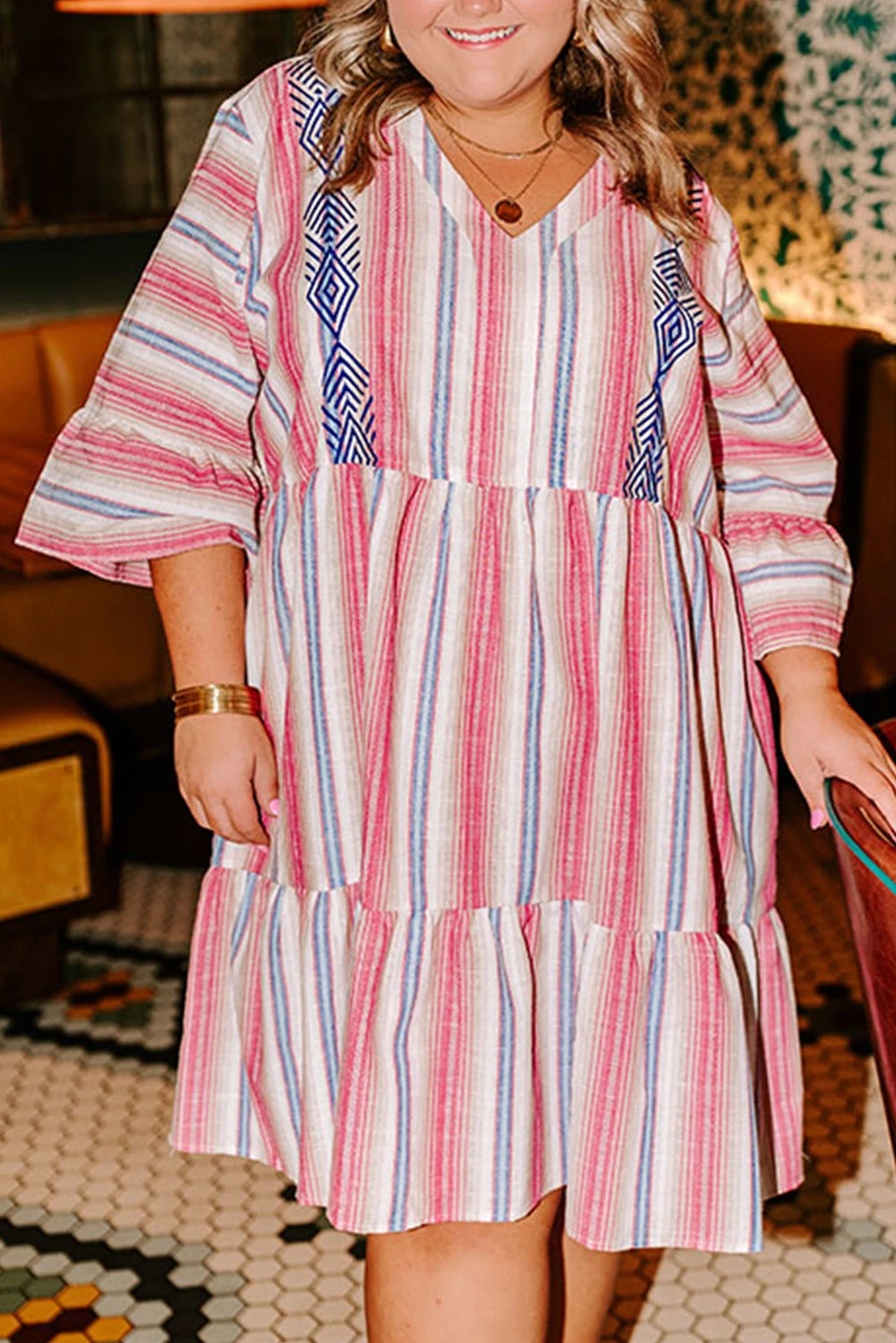 Fall Fiesta Plus Size Dress