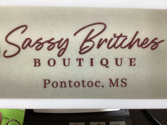Sassy Britches gift card